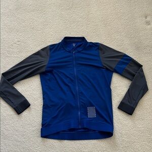 Rapha Blue and Gray Cycling Jersey size L